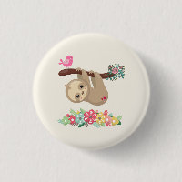 Niedlich Brown Sloth Hanging