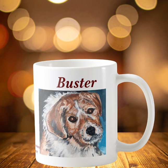 Niedlich Browns & Blacks PERSONALISIEREN Beagle Kaffeetasse (Von Creator hochgeladen)