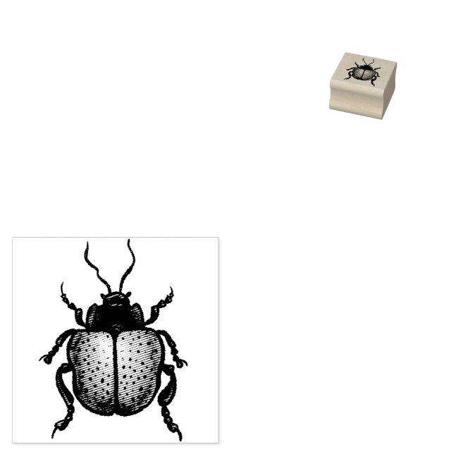 Niedlich Bug Insect Lover Gummistempel (Stempel)