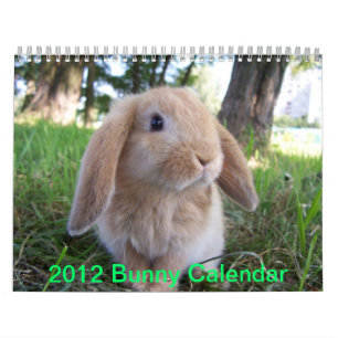 Niedlich Bunnies Kalender