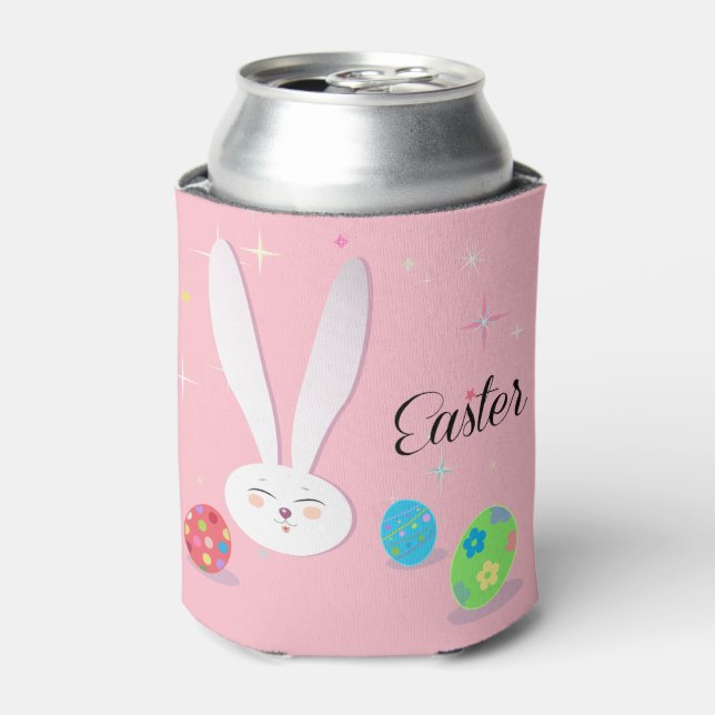 NIEDLICH BUNNY HAPPY EASTER HOLIDAY PARTY Trendy Dosenkühler (Kanne Vorderseite)