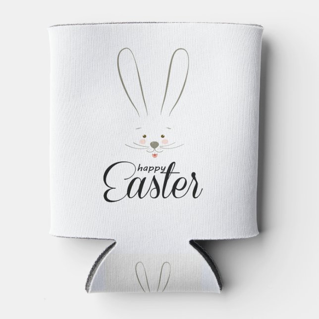 NIEDLICH BUNNY HAPPY EASTER HOLIDAY PARTY Trendy Dosenkühler (Vorderseite)