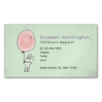 Niedlich Bunny Holding a Balloon