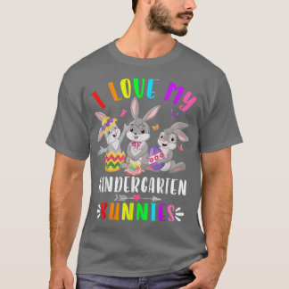 Niedlich Bunny I Liebe Mein Kindergarten Bunnies R T-Shirt