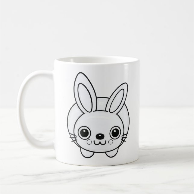 Niedlich Bunny Kaffeetasse (Links)