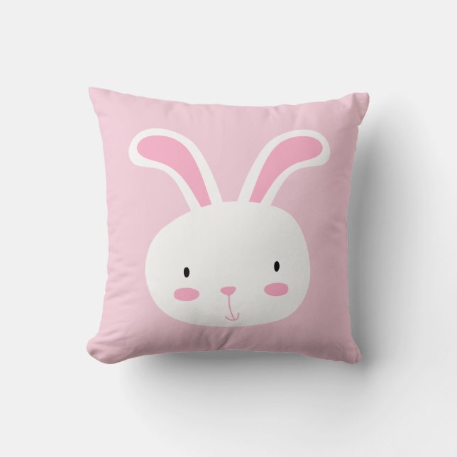 Niedlich Bunny Kissen (Vorderseite)