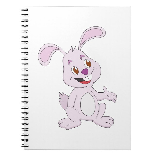 Niedlich Bunny Notizblock (Vorderseite)