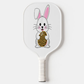 Niedlich Bunny Rabbit Padde Pickleball | Niedlich  Schläger