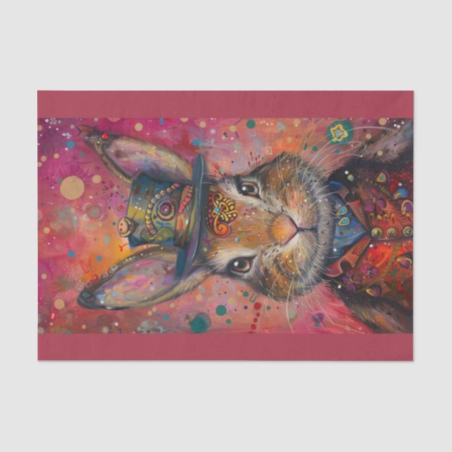 Niedlich Bunny Seidenpapier (Vorderseite)