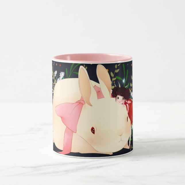 Niedlich Bunny Tasse (Zentrum)
