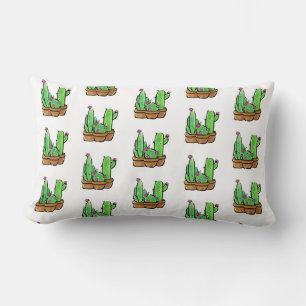 Niedlich Cactus cacti succulents wüstendes Blume M Lendenkissen