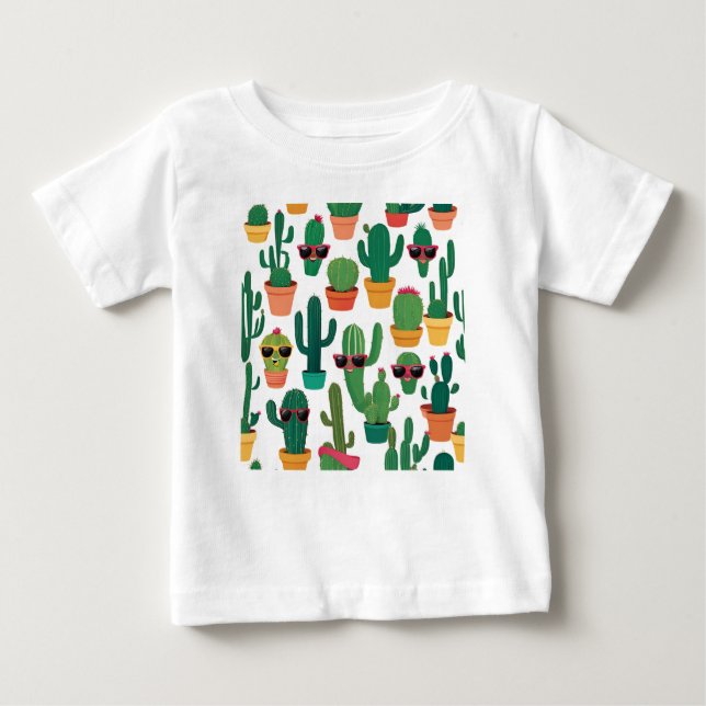 Niedlich Cactus T - Shirt (Vorderseite)