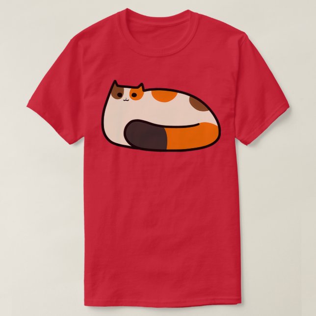 Niedlich Calico T-Shirt (Design vorne)