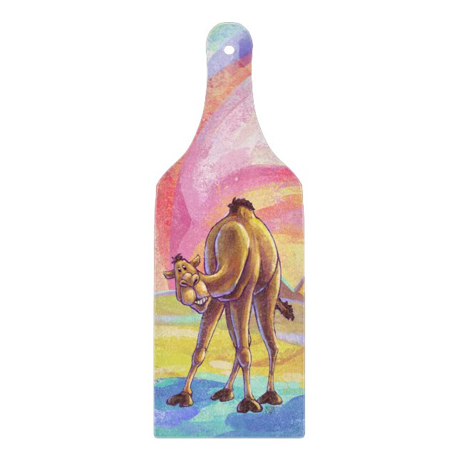 Niedlich Camel Kitchen Schneidebrett (Vorderseite)