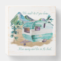Niedlich Camper Caravan Dekor - Glamper Style!