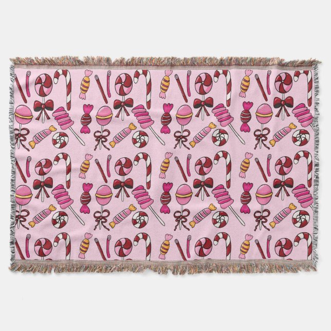 Niedlich Candy Decke (Vorderseite)