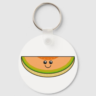 Niedlich Cantaloupe Schlüsselanhänger