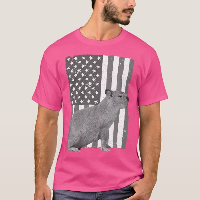 Niedlich Capybara Cavy Rodent Capybara T-Shirt (Vorderseite)