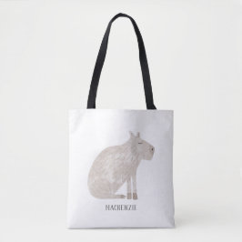Niedlich Capybara Personalisiert Tasche