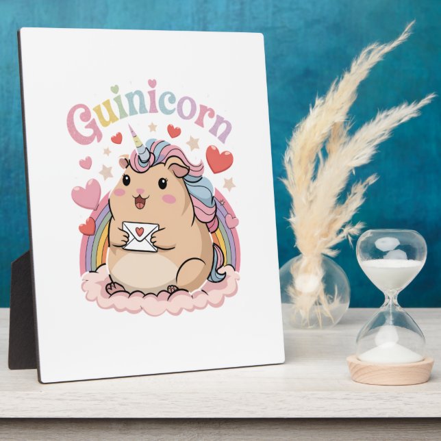 Niedlich Capybara Vibes Tabletop Plaque Fotoplatte (Seite)