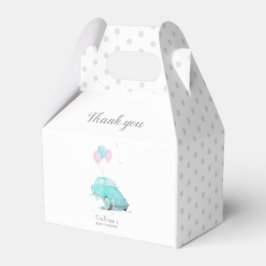Niedlich Car Baby Dusche Boy Favor Box 🎈 Geschenkschachtel