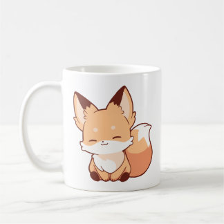 Niedlich Cartoon Fox Tasse