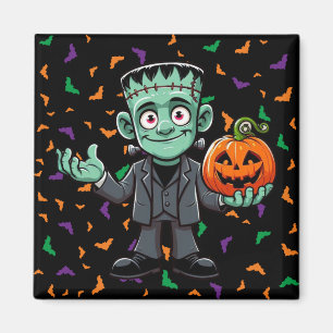 Niedlich, Cartoon Frankensteins Monster Magnet