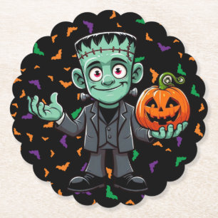 Niedlich, Cartoon Frankensteins Monster Untersetzer