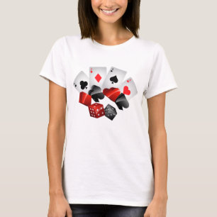 Niedlich Casino Gambling Women T - Shirt