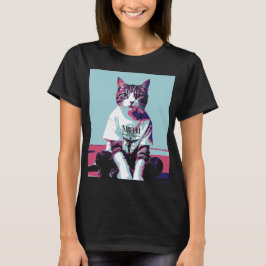 Niedlich Cat Chillin T-Shirt