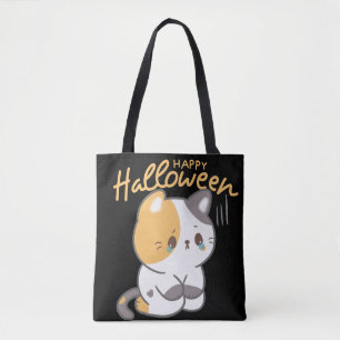 Niedlich Cat Happy Hallowen Tasche