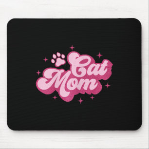 Niedlich Cat Mam Cat Mama Kitty Kitten Cat Mama Mousepad