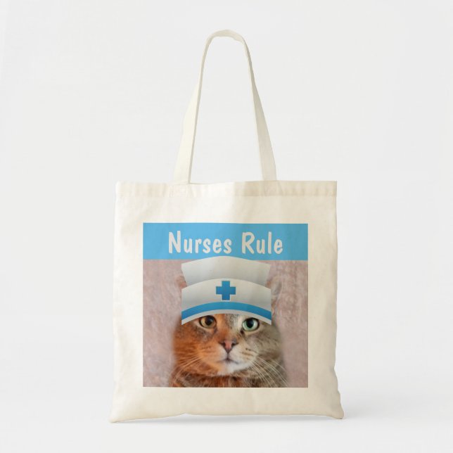Niedlich Cat Nurse Tragetasche (Vorne)