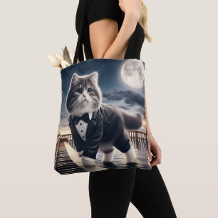 Niedlich Cat Pawdigy Plays a Moonlight Sonata Tasche