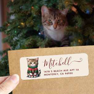 Niedlich Cat Ugly Sweater Party-Adresse