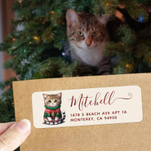 Niedlich Cat Ugly Sweater Party-Adresse