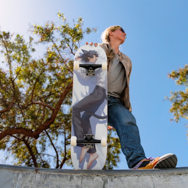 Niedlich Catboy Anime Skateboard (Außenbereich 1)
