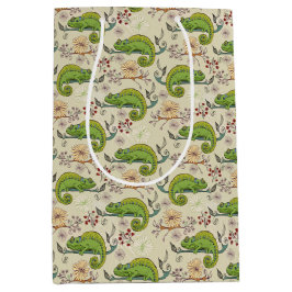 Niedlich Chameleon Lizard Mittlere Geschenktüte
