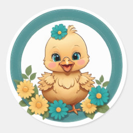 Niedlich Cheeky Chicky Stickers
