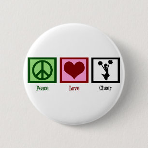 Niedlich Cheerleader Button