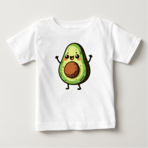 Niedlich Chibi Avocado Baby T-shirt