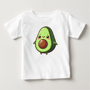 Niedlich Chibi Avocado Baby T-shirt