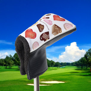 Niedlich Chic Frieden Liebe Schokolade Süßigkeiten Golf Headcover