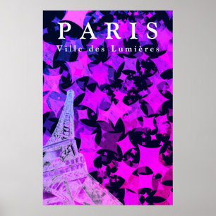 Niedlich Chic Paris Eiffel Tower Zitat Poster