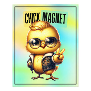 Niedlich Chick Magnet Ostern-54546 Fotodruck