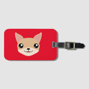 Niedlich Chihuahua Gepäckanhänger
