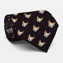 Niedlich Chihuahua Hund Lila Glitzer Galaxy Muster