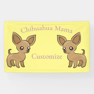 Niedlich Chihuahua Mama Art Thunder_Cove Banner