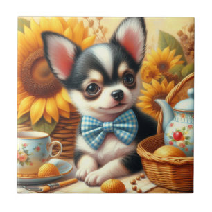 Niedlich Chihuahua Puppy Fliese