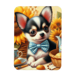 Niedlich Chihuahua Puppy Magnet